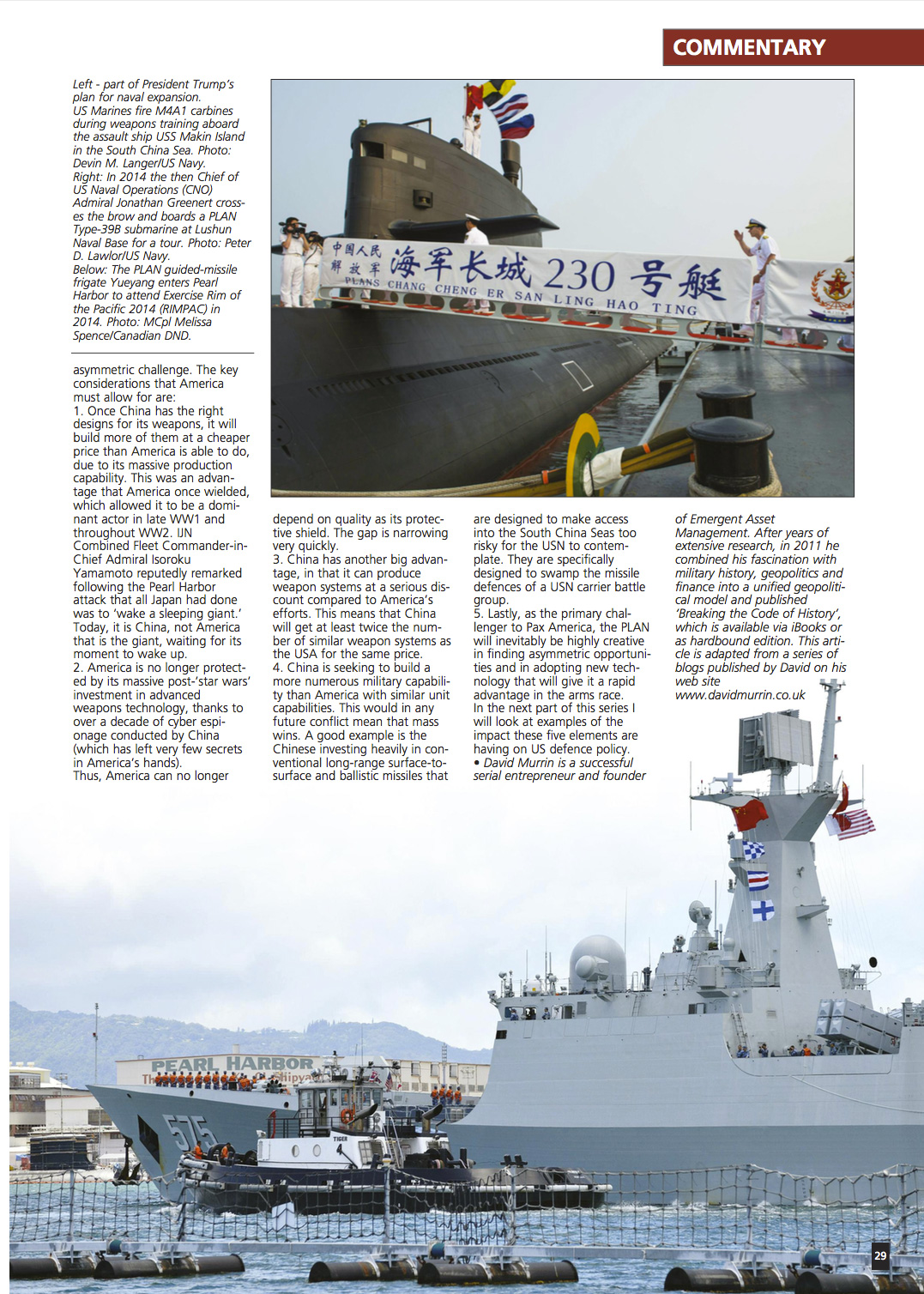 Warships article