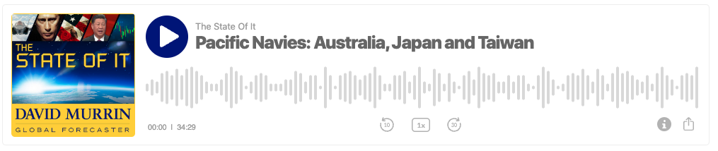 podcast navies Australia, Japan and Taiwan