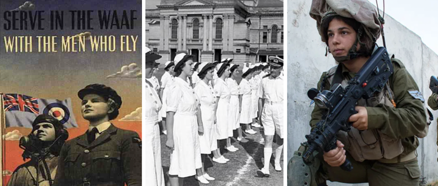 Woman and war