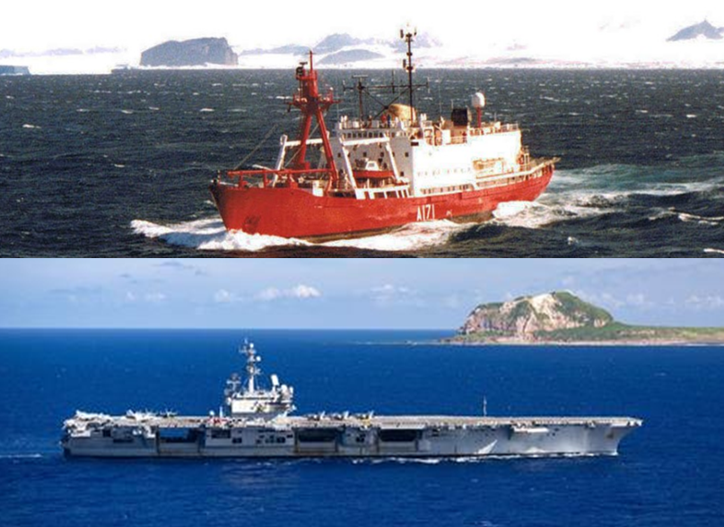 HMS Endurance USS Nimitz