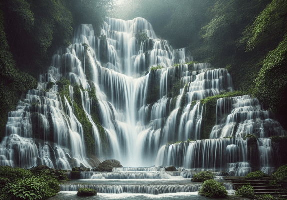 waterfall cascade of change
