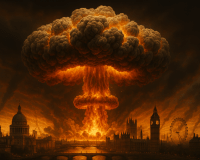 Bomb over london
