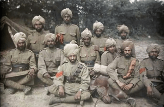 Indian Army Western Front 1918