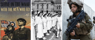 Woman and war