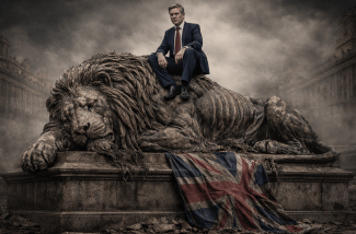 lion with starmer